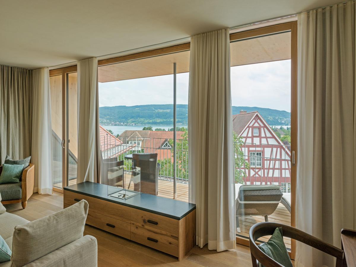 Hotel Hirschen Horn Гайнхофен Экстерьер фото